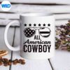 AllAmericanCowMemorialDay4thOfJulymug
