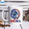 AmericaPatrioticUsaFlag4thOfJulyEagleOfFreedommug