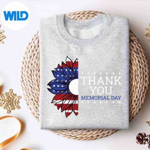 Alternative view of American Flag Memorial Day For Memorial Day Vector Design