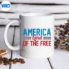 AmericanLandOfTheFreeVintageFlagForMemorialDaymug