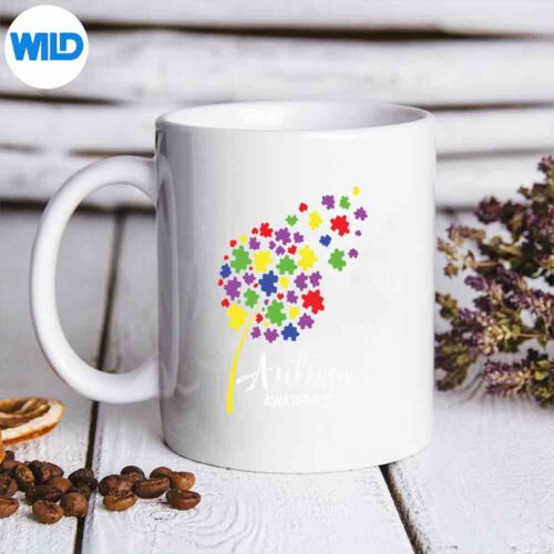 Autism Awareness Acceptance Asd Adhd Autism Mom Puzzle Piece Vector Design