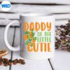 BabyShowerOrangeStPartyDaddyLittleCutiemug