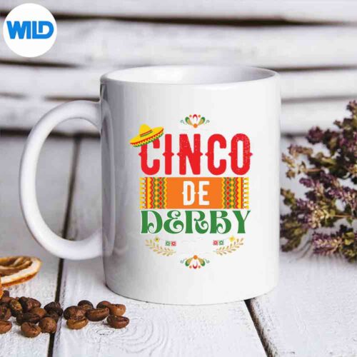 Cinco De Derby Derby Party Sombrero Horse Racing SVG PNG Digital Design