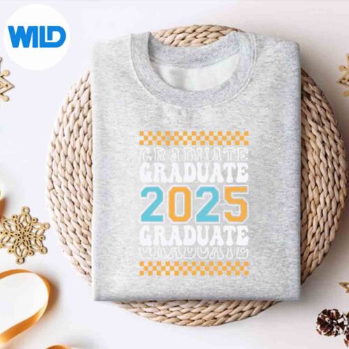 ClassOf2025Senior2025SchoolGraduationRetroGroovyRetroSadsweater