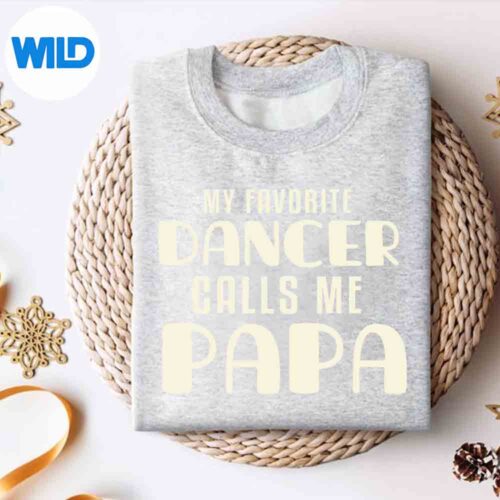 CuteDanceGrandpaFunMyFavoriteDancerCallsMePapaDelightedGreatsweater