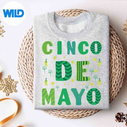 Alternative view of Fiesta Cinco De Mayo Taco SVG PNG Digital Download