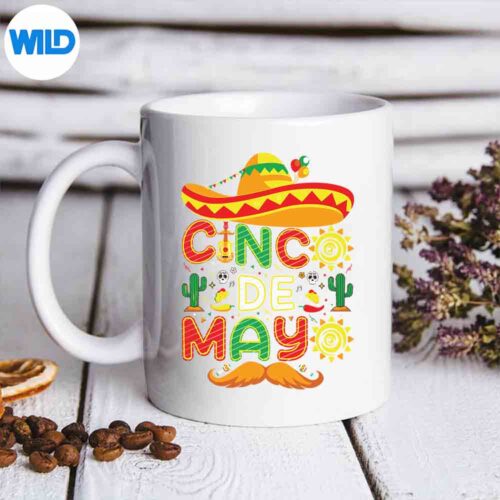 Fiesta Vibes Cinco De Mayo Celebration Tequila Lovers Great Cute Cut File