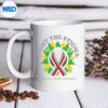 FightTheStigmaUsaFlagSunflowerRibbontalHealthLovemug