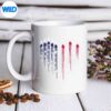 FighterJetAirplaneAmericanFlagHeart4thOfJulyVintagemug