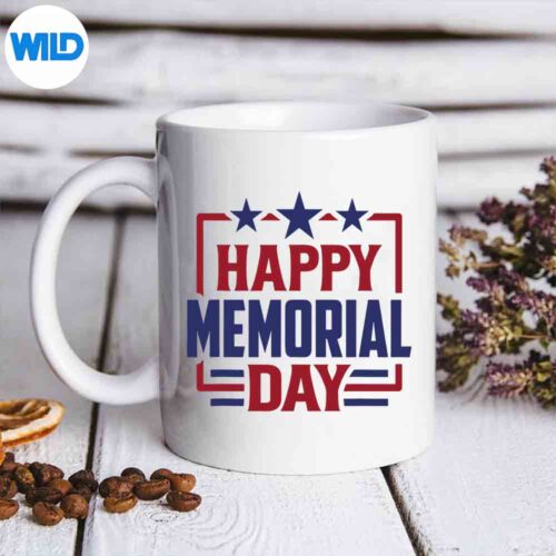 Happy Memorial Day Perfect For And SVG Cut File