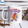 ImJustHereForTheWieners4thOfJulyHotDogSadmug