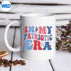 InMyFreedomEraFourth4thOfJulyAmericaPatrioticPeacemug