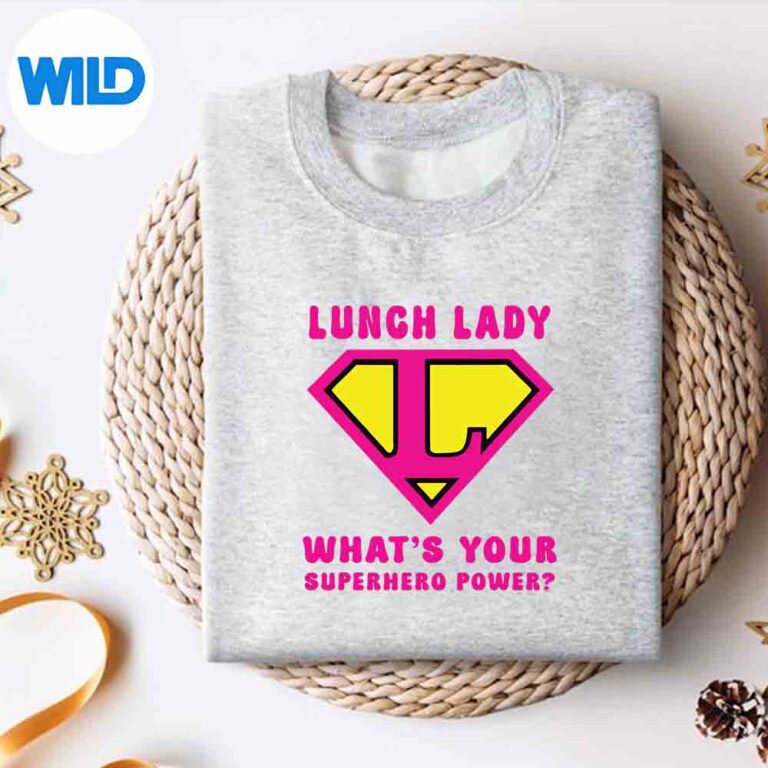 Lunch Lady SVG, Lunch Lady Superhero Lunch Lady For SVG - WildSvg