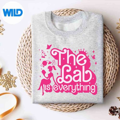 Alternative view of Retro The Lab Is Everything The Forefront Of Saving Lives Design for Cricut