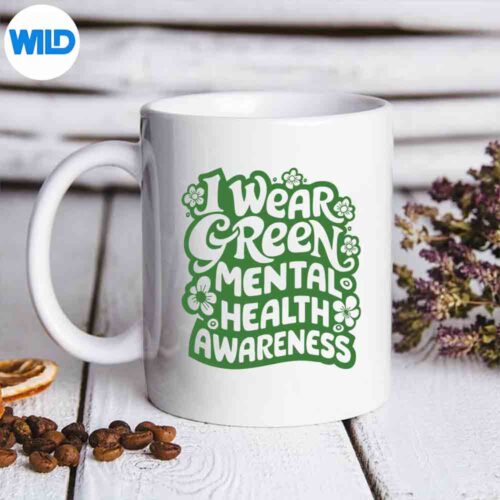 Wear Green Fortal Health Awareness SVG Cut File