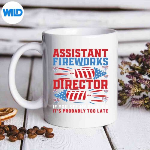 4th Of July Assistant Fireworks Assistant Fireworks Director PNG SVG for Cricut