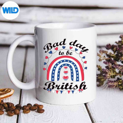 4th Of July Bad Day To Be British Keen Vintage Cut File