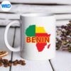 BeninBeninesePrideFlagMapAfricaPrintmug