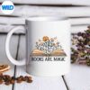 BooksAreMagicVintageFlowerGardenBookLovermug