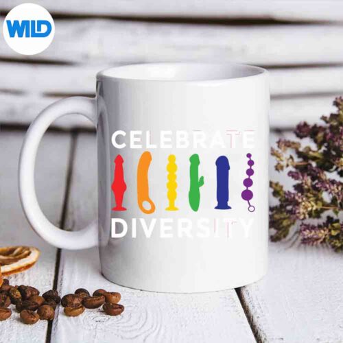Celebrate Diversity Bisexual Feminist Lesbian Pride Design for Cricut