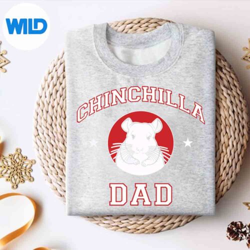 Alternative view of Chinchilla Dad Vintage Cut File