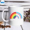 FreeGigiHugsRainbowTransgenderFlagLgbtqGayPridemug