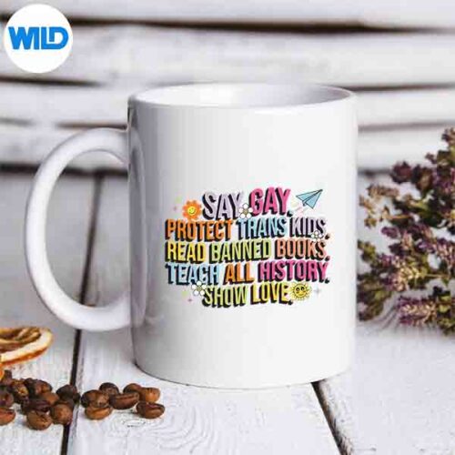 Groovy Say Gay Protect Trans Read Banned Books Lgbt PNG SVG for Cricut