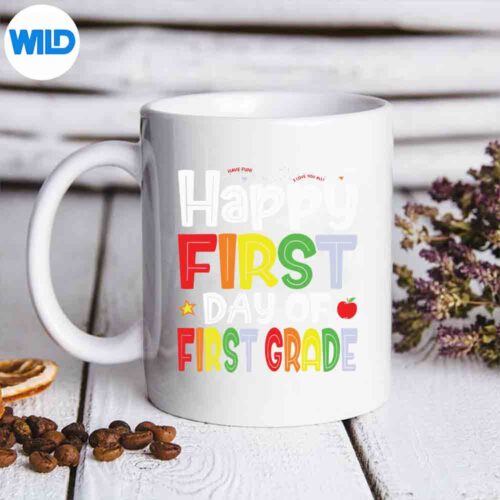 Happy First Day Of First Grade Teacher Grade Team Digital Download