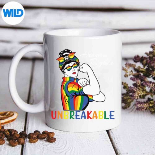 Human Rights Unbreakable Lgbt Awareness Pride Month SVG PNG Digital Download