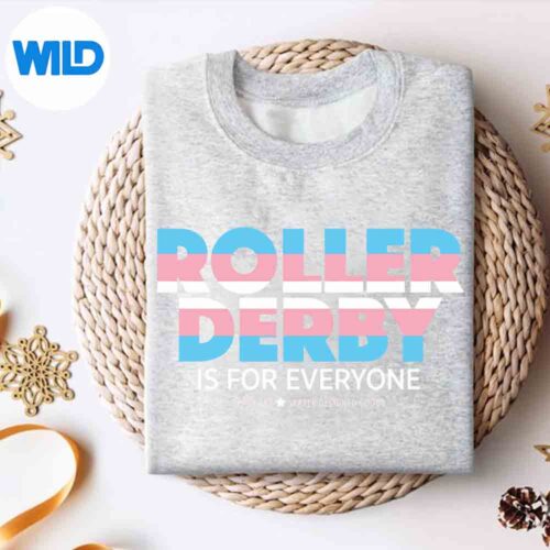 RollerDerbyTransgenderPrideFlagsweater