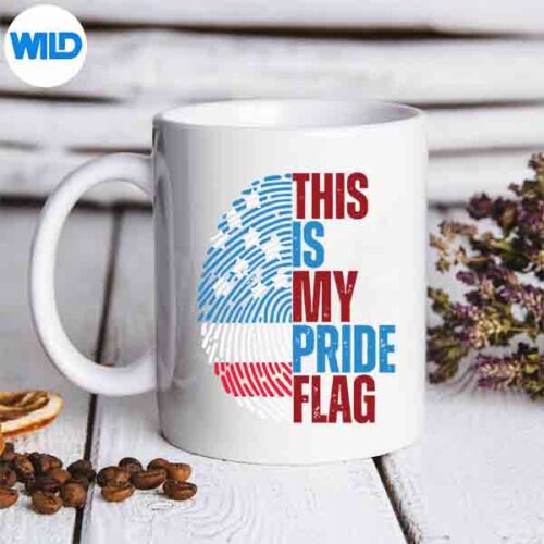 This Is My Pride Flag Usa American 4th Of July 2024 SVG PNG Digital Download