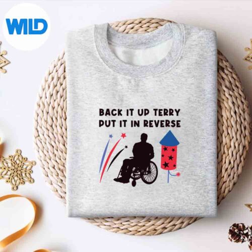 Alternative view of Back It Up Terry Put It In Reverse Firework 4th Of July Cool Happy Keen SVG PNG Digital Download