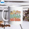 HelloGradeRetroGroovyDaisyBackToSchoolTeachermug