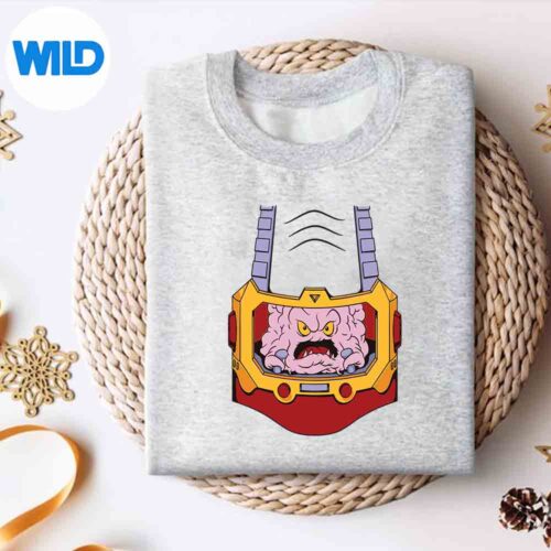 MademarkXnageMutantNinjaTurtlesTmntKrangCostumeBellyEvilSupervillainNinjaTurtleTsweater