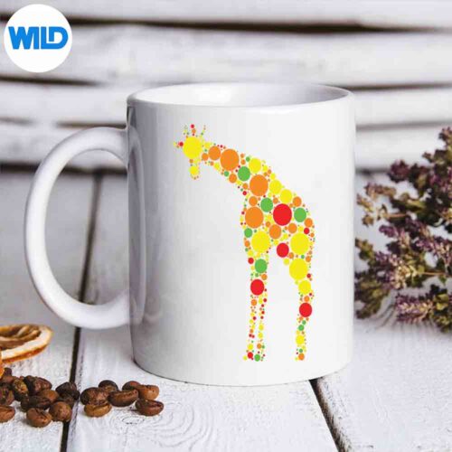 Polka Dot Day Giraffe International Dot Day SVG PNG Download