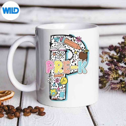 Prek Team Back To School Teacher Student Hello Kindergarten SVG PNG Cut File