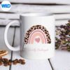 RetiredNurseOfficiallyDischargedLeopardRainbowmug