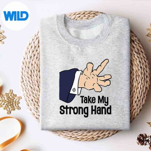 TakeMyStrongHandVintagesweater