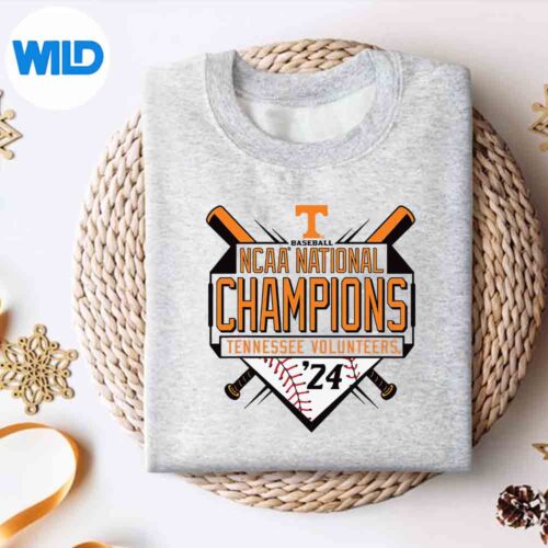 TennesseeVolunteersNationalChampsBaseballCwsPlatesweater