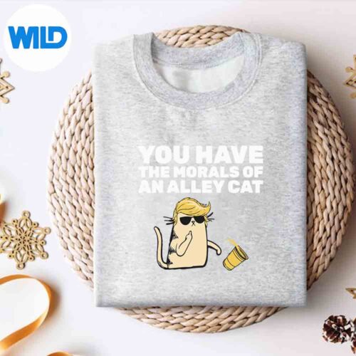 YouHaveTheMoralsOfAnAlleyCatCuteRelaxsweater
