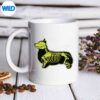 CorgiSkeletonHalloweenDogLoversRibCageXraymug