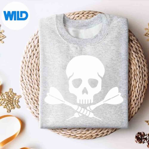 DartsSkullVintagesweater