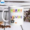 MommyOfTheBrewingBabyHalloweenWitchBabyShowermug