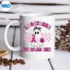 OctoberWeWearPinkGhostHalloweenBreastCancerAwarenessSurprisedCutemug