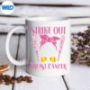 StrikeOutBreastCancerAwarenessSoftballPinkRibbonmug
