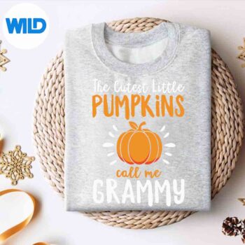 TheCutestLittlePumpkinsCallMeGrammyHalloweensweater