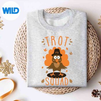 TrotSquadForThanksgivingTurkeyRunAndRunningFamilysweater