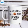AreYouFalloweenJesusHalloweenPumpkinmug
