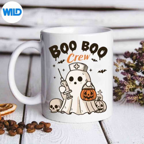 Boo Boo Crew Nurse Halloween Nurse For SVG PNG Download