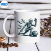 BowlingHalloweenSkeletonPlayingBowlingmug